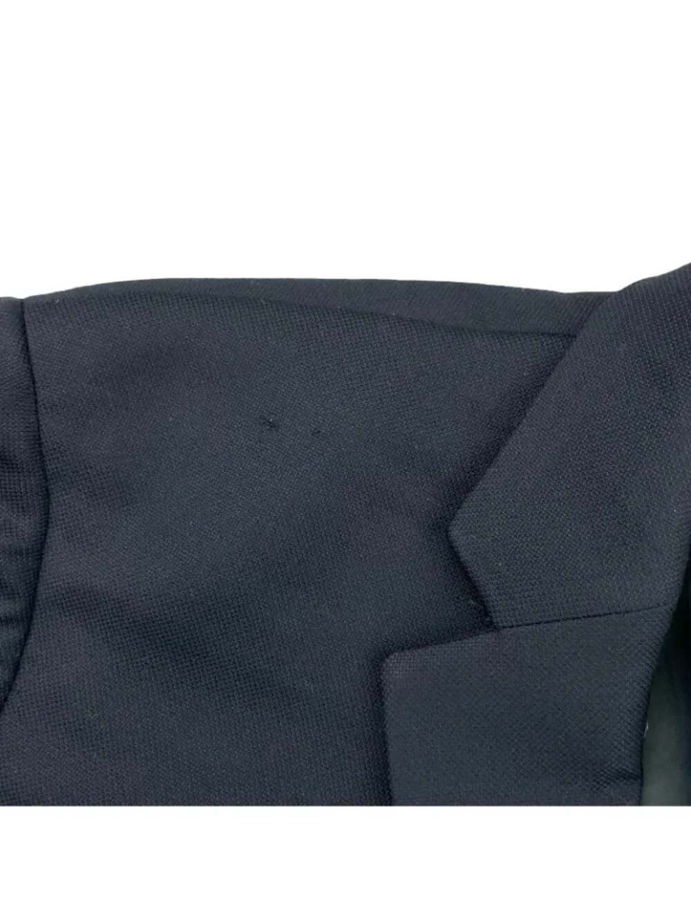 Jos A Bank Men’s 100% Wool Silver Metal Buttons 2-Button Blazer Navy • 40R